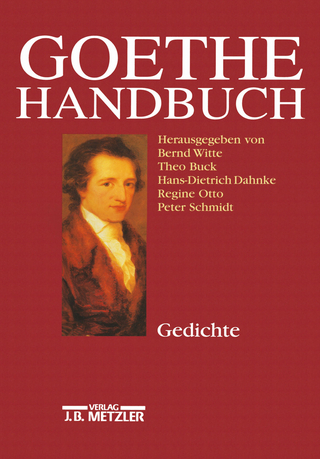 Goethe-Handbuch - Regine Otto; Bernd Witte