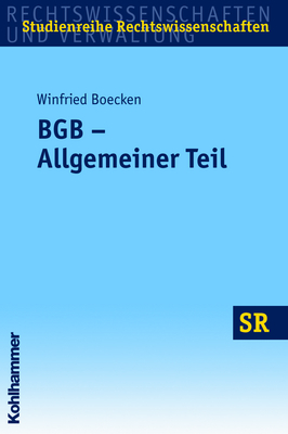 BGB - Allgemeiner Teil - Winfried Boecken