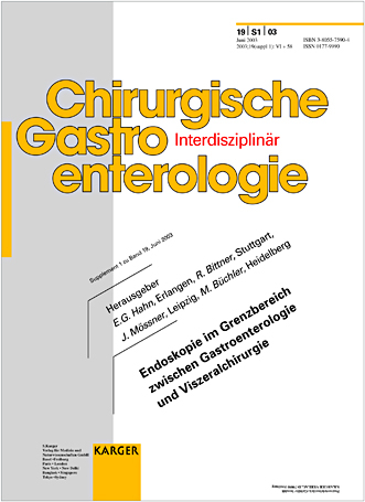 Endoskopie im Grenzbereich zwischen Gastroenterologie und Viszeralchirurgie - 