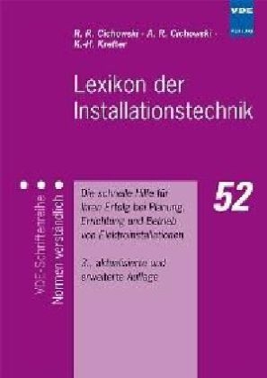 Lexikon der Installationstechnik - R R Cichowski, A R Cichowski, K H Krefter