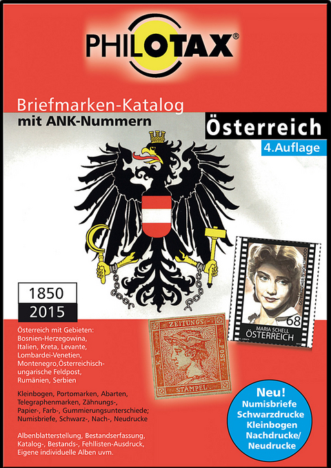 Österreich spezial Briefmarken-Katalog 1850 - 2015 -  PHILOTAX GmbH
