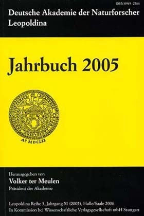 Jahrbuch 2005 - Volker Ter Meulen