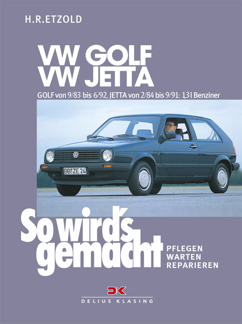 VW GOLF II 9/83-6/92, VW JETTA II 2/84-9/91 - Rüdiger Etzold