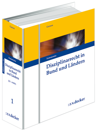 Disziplinarrecht in Bund und Ländern - Franz Werner Gansen