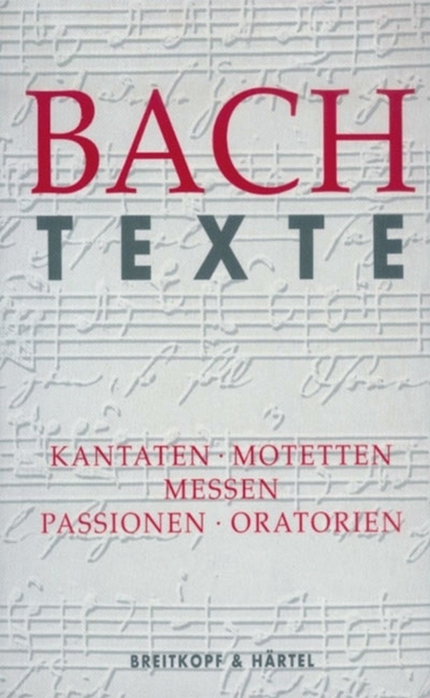 Bach Texte - 
