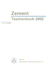Zement-Taschenbuch 2002