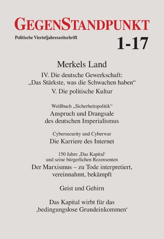 GegenStandpunkt 1-17 - GegenStandpunkt Verlag München