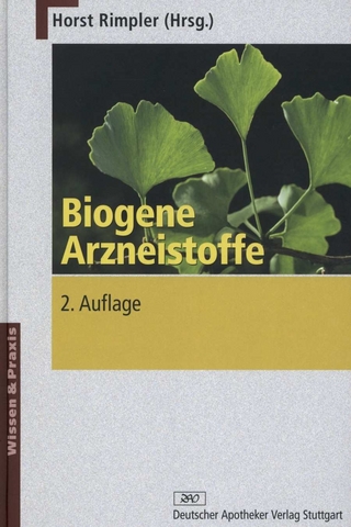 Biogene Arzneistoffe - Horst Rimpler