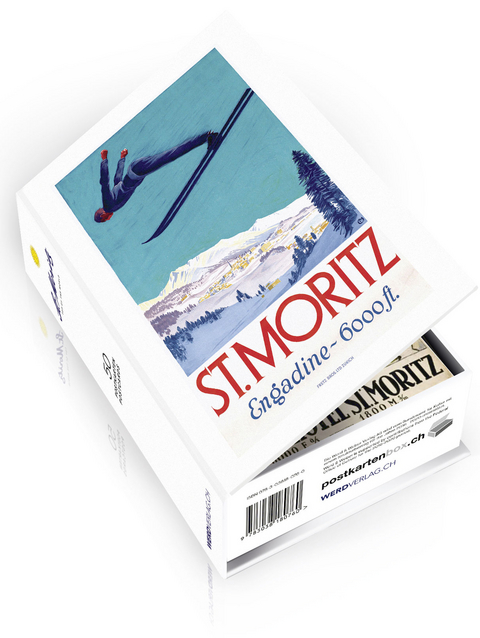 Kunstkartenbox St. Moritz - 