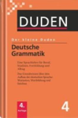 Der kleine Duden - Deutsche Grammatik - Rudolf Hoberg, Ursula Hoberg