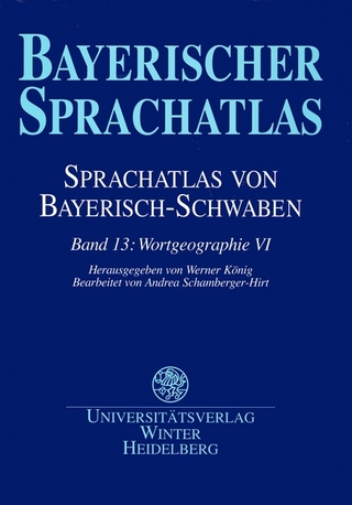 Sprachatlas von Bayerisch-Schwaben (SBS) / Wortgeographie VI - Werner König
