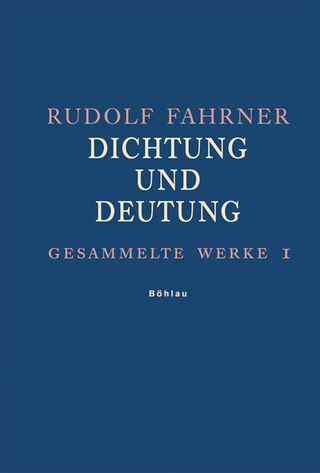 Gesammelte Werke I - Rudolf Fahrner; Stefano Bianca; Bruno Pieger
