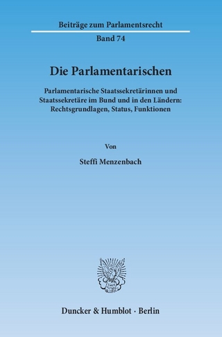 Die Parlamentarischen. - Steffi Menzenbach