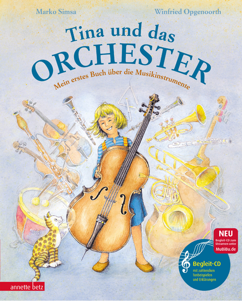 Tina und das Orchester (Das musikalische Bilderbuch mit CD und zum Streamen) - Marko Simsa