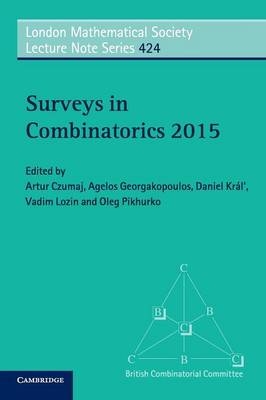 Surveys in Combinatorics 2015 - 