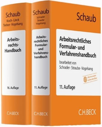 Arbeitsrechts-Handbuch und Arbeitsrechtliches Formular- und Verfahrenshandbuch - 