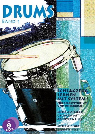 Drums. Schlagzeug lernen mit System! / Drums Band 1 - Schlagzeug lernen mit System! - Lutz Renziehausen