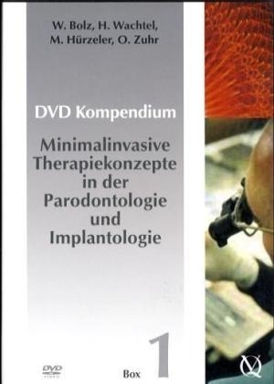 Minimalinvasive Therapiekonzepte in der Parodontologie und Implantologie, 15 DVDs in 3 Boxen - 