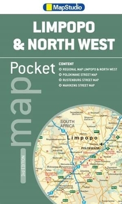 Pocket tourist map Limpopo & North West - MapStudio MapStudio