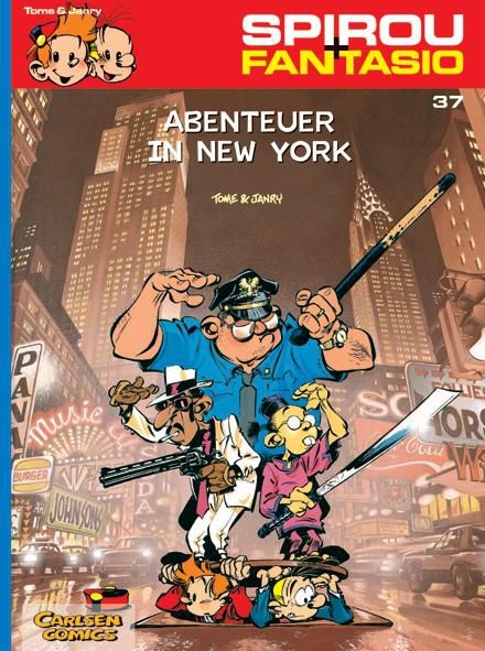 Spirou und Fantasio 37: Abenteuer in New York -  Janry,  Tome