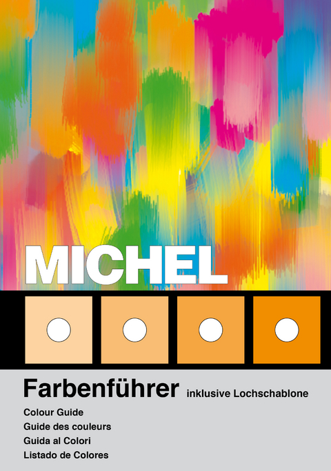 MICHEL-Farbenführer mit Lochschablone - 