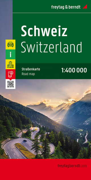 Schweiz, Autokarte 1:400.000 - Freytag-Berndt und Artaria KG