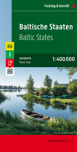 Baltische Staaten, Autokarte 1:400.000 - Freytag-Berndt und Artaria KG
