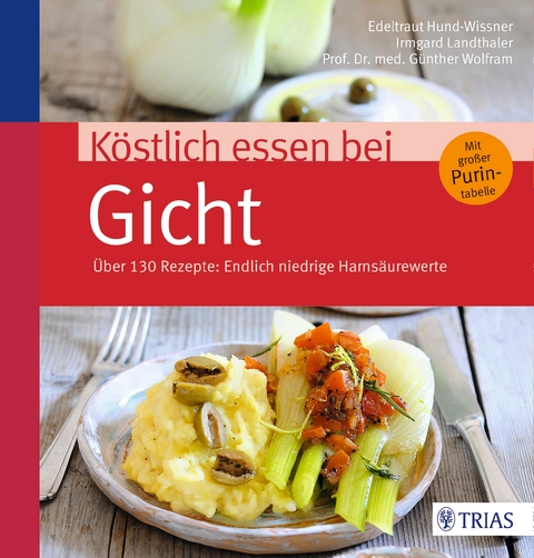 Köstlich essen bei Gicht - Edeltraut Hund-Wissner, Irmgard Landthaler, Günther Wolfram