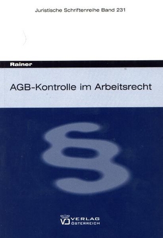 AGB-Kontrolle im Arbeitsrecht - Linda Rainer