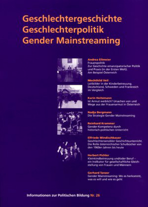 Geschlechtergeschichte - Gleichstellungspolitik - Gender Mainstreaming - 