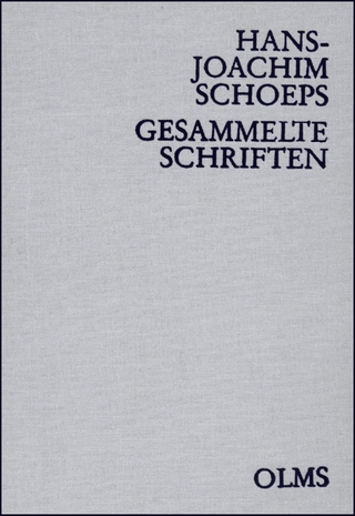 Gesammelte Schriften - Hans-Joachim Schoeps