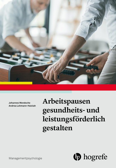 Arbeitspausen gesundheits- und leistungsförderlich gestalten - Johannes Wendsche, Andrea Lohmann-Haislah