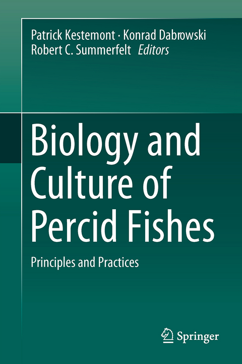 Biology and Culture of Percid Fishes - 