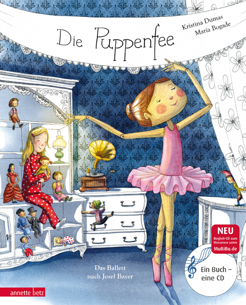Die Puppenfee (Das musikalische Bilderbuch mit CD und zum Streamen) - Kristina Dumas