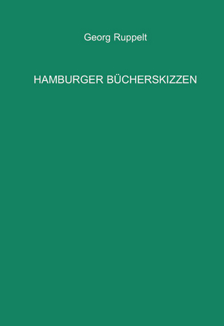Hamburger Bücherskizzen - Georg Ruppelt