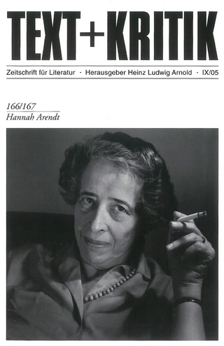 Hannah Arendt - Heinz Ludwig Arnold