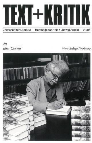 Elias Canetti - Heinz Ludwig Arnold