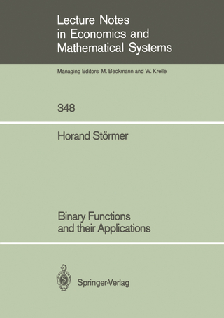 Binary Functions and their Applications - Horand Störmer