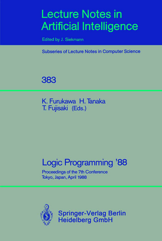 Logic Programming '88 - Koichi Furukawa; Hozumi Tanaka; Tetsunosuke Fujisaki