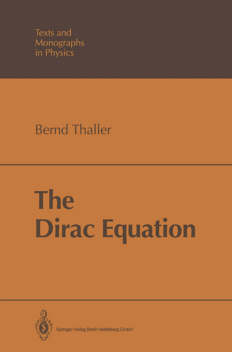 The Dirac Equation - Bernd Thaller