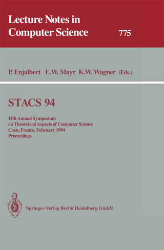 STACS 94 - Patrice Enjalbert; Ernst W. Mayr; Klaus W. Wagner