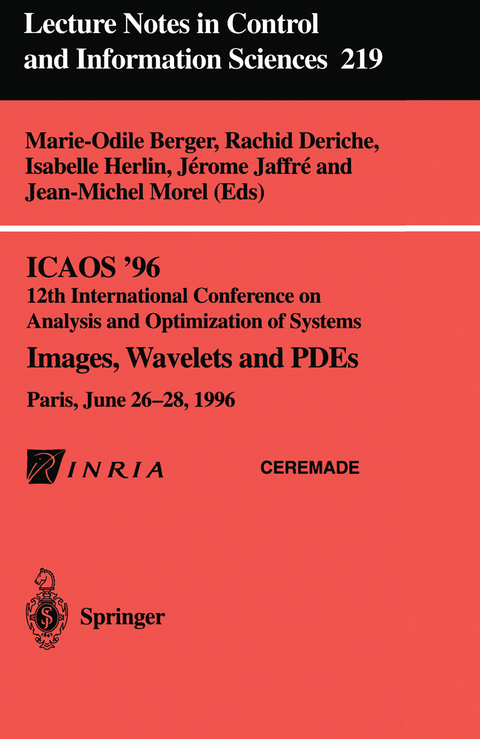 ICAOS ’96 12th International Conference on Analysis and Optimization of Systems - 