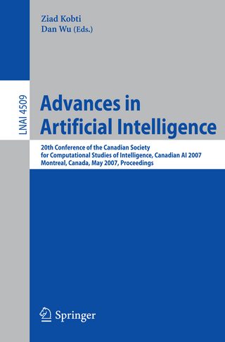 Advances in Artificial Intelligence - Ziad Kobti; Dan Wu