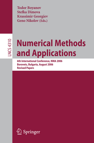 Numerical Methods and Applications - Todor Boyanov; Stefka Dimova; Krassimir Georgiev; Geno Nikolov