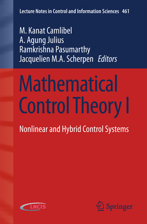 Mathematical Control Theory I - 