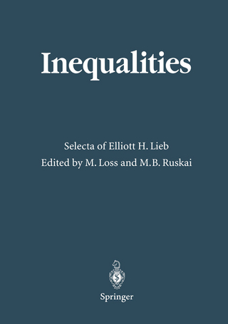 Inequalities - Elliott H. Lieb; Michael Loss; M. B. Ruskai