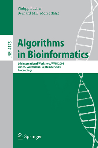 Algorithms in Bioinformatics - Philipp Bücher; Bernard M.E. Moret