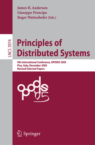 Principles of Distributed Systems - James H. Anderson; Giuseppe Prencipe; Roger Wattenhofer