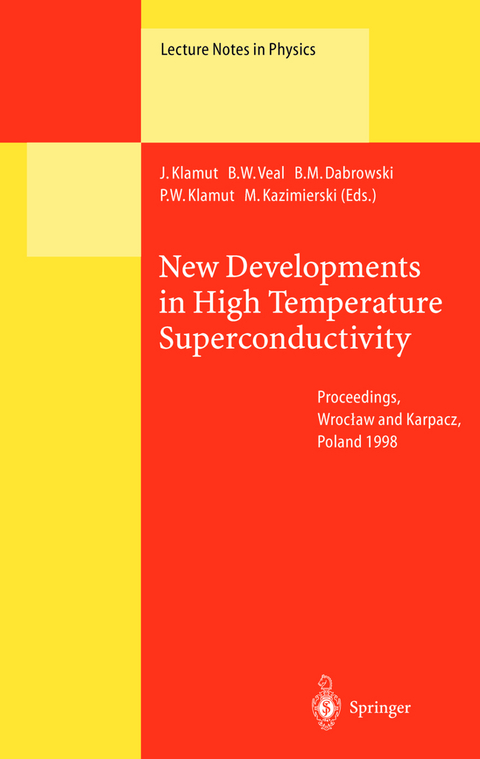New Developments in High Temperature Superconductivity - 