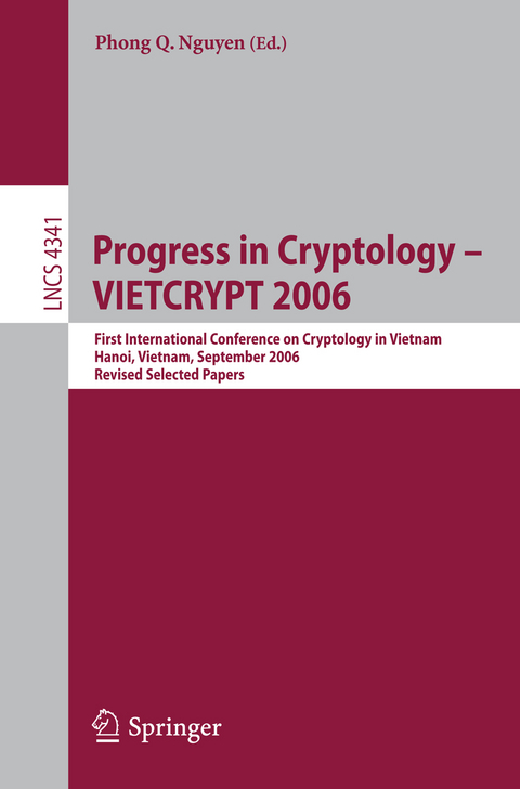 Progress in Cryptology - VIETCRYPT 2006 - 